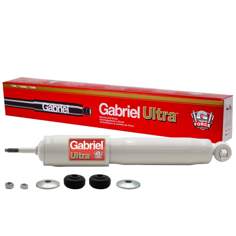 Gabriel امتصاص الصدمات الأمامية جابرييل G63783 الترا للشاحنات لشيvrolet سيلفرادو 1500 RWD، سيلفرادو 2500 RWD، سيلفرادو 2500 HD RWD؛ GMC سييرا 1500 RWD، 2500 RWD، 2500 HD RWD (1 عبوة) - Image 1